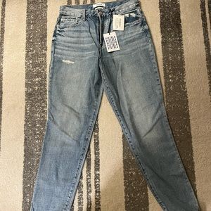 Pistola Denim High Rise Presley Girlfriend Jeans Size 27